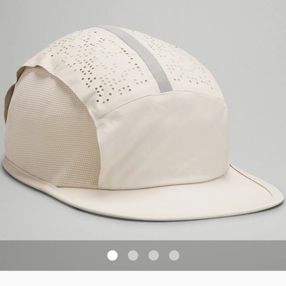 *LULULEMON NWT, Lab Perforated Run Hat, Natural Ivory, size m/l - Picture 2 of 7